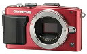 【中古】OLYMPUS ミラーレス一眼 PEN Lite E-PL6 ボディ レッド E-PL6 BODY RED