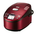 【中古】日立 炊飯器 圧力IHスチーム 打込み鉄釜 5.5合 RZ-VV100M R
