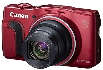 【中古】Canon デジタルカメラ PowerShot SX710 HS レッド 光学30倍ズーム PSSX710HS(RE)