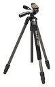 【中古】SLIK カーボン三脚 ライトカーボン E73 3段 ナットロック式 25mmパイプ径 3ウェイ雲台 クイックシュー式 108338