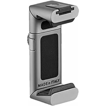 マンフロット(Manfrotto) スマートフォンアダプター用三脚グリップ TwistGrip アルミニウム製 MTWISTGRIP シルバー 10.7 x 3 x 1.8 cm