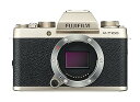 【中古】FUJIFILM ミラーレス一眼 X-T100シャンパンゴールド X-T100-G