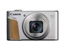 【中古】Canon コンパクトデジタルカメラ PowerShot SX740 HS シルバー 光学40倍ズーム/4K動画/Wi-Fi対応 PSSX740HSSL