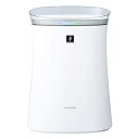 【中古】シャープ 空気清浄機 プラズマクラスター 7000 スタンダード 14畳 / 空気清浄 23畳 ウイルス 花粉 2018年モデル ホワイト FU-J50-W