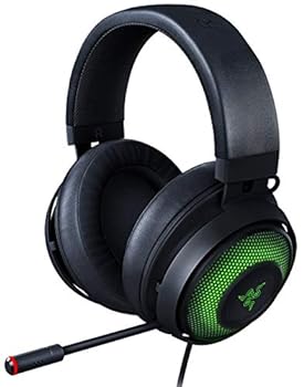 楽天スカーレット2021【中古】Razer Kraken Ultimate 7.1 ゲーミングヘッドセット USB THX 7.1 Chroma 冷却ジェルパッド ノイズキャンセリングマイク PC PS4 PS5 Switch 【日