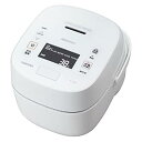 【中古】東芝 炊飯器 5.5合 真空圧力IH ジャー炊飯器 真空保温 白米40時間 炎匠 炊き 鍛造かまど備長炭 釜 RC-10VXP(W) ホワイト