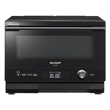 【中古】シャープ ヘルシオ 無線LAN機能対応 コンパクトタイプ 22L 1段調理 AX-UA20-B ブラック