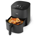 【中古】COSORI ノンフライヤー 4.7L 大容量 家庭用 電気 エアフライヤー 最高温230℃ 揚げ物 ポテト 惣菜 日本語レシピ付き タイマー 自動電源...