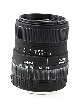 【中古】シグマ 55-200mm F4-5.6 DC デジタル専用 キャノン用 【中古】シグマ 55-200mm F4-5.6 DC デジタル専用 キャノン用
