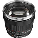 【中古】ZEISS クラシック Planar ZF.2 T* 85mm f/1.4 標準カメラレンズ Nikon Fマウント一眼レフカメラ用 ブラック