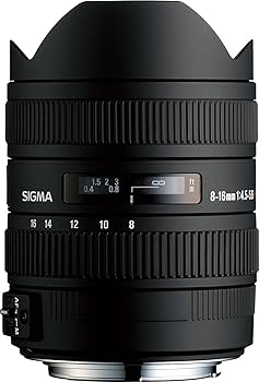 【中古】SIGMA 超広角ズームレンズ 8-