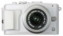【中古】OLYMPUS ミラーレス一眼 PEN Lite E-PL6 レンズキット ホワイト E-PL6 LKIT WHT