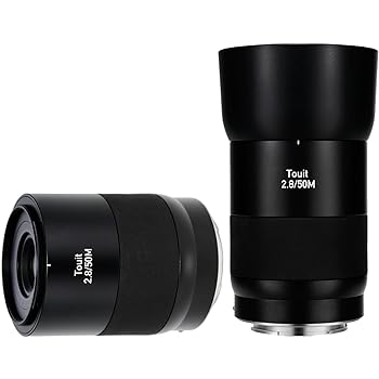【中古】Carl Zeiss マクロレンズ Touit 2.8/50M Eマウント 50mm F2.8 APS-Cフォーマット専用 500159