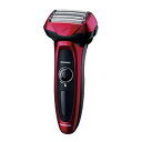 【中古】パナソニック メンズシェーバー(赤)Panasonic ラムダッシュ DRY/WASHABLE【5枚刃】 ES-LV56 の限定モデル ES-CLV56-R(2)