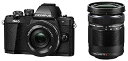 【中古】OLYMPUS ミラーレス一眼 OM-D E-M10 MarkII EZダブルズームキット ブラック【メーカー名】【メーカー型番】【ブランド名】OM SYSTEM/オリンパス ミラーレス一眼 【商品説明】OLYMPUS ミラーレス一眼 OM-D E-M10 MarkII EZダブルズームキット ブラック画像はサンプル写真のため商品のコンディション・付属品の有無については入荷の度異なります。掲載と付属品が異なる場合は確認のご連絡をさせて頂きます。※中古品のため「限定」「初回」「保証」「DLコード」などの表記がありましても、特典・付属品・帯・保証等は付いておりません。（未使用・未開封品は除く）中古品のため使用に影響ない程度の使用感・経年劣化（傷、汚れなど）がある場合がございます。※中古品の特性上ギフトには適しておりません。当店では初期不良に限り、商品到着から5日間は返品を受付けております。お問い合わせ・メールにて不具合詳細をご連絡ください。お客様都合での返品はお受けしておりませんのでご了承ください。他モールとの併売品の為、売り切れの場合はご連絡させて頂きます。★ご注文からお届けまで1、ご注文（24時間受付）2、注文確認⇒当店から注文確認メールを送信致します3、在庫確認⇒中古品は受注後に、再メンテナンス、梱包しますので、お届けまで3日〜10日程度とお考え下さい。4、入金確認⇒前払い決済をご選択の場合、ご入金確認後、配送手配を致します5、出荷⇒配送準備が整い次第、出荷致します。配送業者、追跡番号等の詳細をメール送信致します。6、到着⇒出荷後、1〜3日後に商品が到着します。※離島、北海道、沖縄は遅れる場合がございます。予めご了承下さい。お電話でのお問合せは少人数で運営の為受け付けておりませんので、お問い合わせ・メールにてお願い致します。ご来店ありがとうございます。当店では良品中古を多数揃えております。お電話でのお問合せは少人数で運営の為受け付けておりませんので、お問い合わせ・メールにてお願い致します。