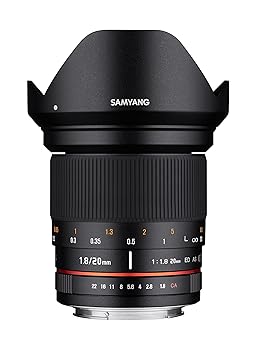 【中古】SAMYANG 単焦点レンズ 20mm F1.8