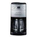 【中古】クイジナート ミル付 全自動 コーヒーメーカー 豆・粉 両対応 10カップ 予約機能付き DGB-625J シルバー