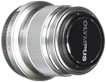 【中古】OLYMPUS 単焦点レンズ M.ZUIKO DIGITAL 45mm F1.8 シルバー