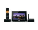 【中古】シャープ ハンズフリーホン 電話機 ワイド7型液晶モニター 子機1台付き 1.9GHz DECT準拠方式 ブラック JD-7C2CL-B