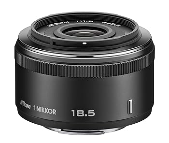 【中古】Nikon 単焦点レンズ 1 NIKKOR 18.5mm f/1.8 ブラック ニコンCXフォーマット専用
