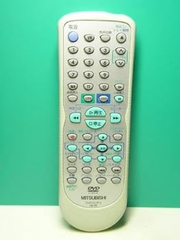 For Visual Equipments - 【中古】三菱電機 DVD・ビデオリモコン NB128