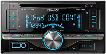 【中古】KENWOOD MP3/WMA/AAC/WAV対応 デュアルサイズCD/USBレシーバー DPX-U510