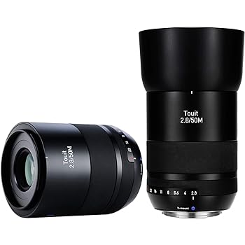 Carl Zeiss マクロレンズ Touit 2.8/50M Xマウント 50mm F2.8 APS-Cフォーマット専用 500166