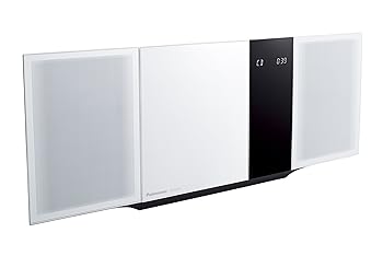 【中古】パナソニック コンパクトステレオシステム Bluetooth対応 ホワイト SC-HC39-W