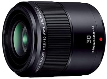 šۥѥʥ˥å(Panasonic) ñ ޥ ޥե ߥå G MACRO 30mm/ F2.8 ASPH. / MEGA O.I.S. H-HS030 ֥å