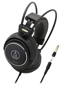 【中古】オーディオテクニカ ヘッドホン 有線 ATH-AVC500 ケーブル 3m /6.3mm標準/3.5mmミニ接続 ブラック