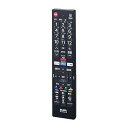 【中古】エルパ(ELPA) テレビリモコン 東芝用 (RC-TV019TO) テレビ リモコン 汎用/設定不要 ブラック(2)