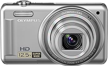 【中古】OLYMPUS デジタルカメラ VR-320 シルバー 1400万画素 広角24mm 光学12.5倍ズーム 3.0型液晶 VR-320 SLV