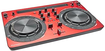 Pioneer DDJ-WEGO3-R レッド DJコントローラー iOS対応 (パイオニア DDJWEGO3R)