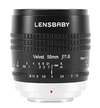 【中古】Lensbaby ソフトレンズ Velvet 56 焦点距離56mm F1.6 キヤノンRFマウント フルサイズ対応 ブラック 【中古】Lensbaby ソフトレンズ Velvet 56 焦点距離56mm F1.6 キヤノンRFマウント フルサイズ対応 ブラック