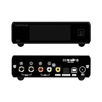 šTOPPING E50 DAC ES9068AS MQA XU216 32Bit/ 768kHz DSD512 ǥ RCA TRS  Ʊ եС SE BAL ĶΥ ץꥢ إåɥ