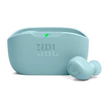 【中古】JBL WAVE BUDS 完全ワイヤレスイヤホン Bluetooth/IP54防水防塵/アプリ対応USBタイプC/ミント JBLWBUDSMIT 小