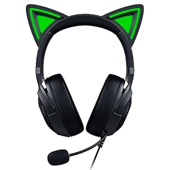 【中古】Razer レイザー Kraken Kitty V2 Black 個性的なネコミミが特徴で配信時に個性を主張できる有線 ゲーミングヘッドセット 配信時に反応するライテ 【中古】Razer レイザー Kraken Kitty V2 Black 個性的なネコミミが特徴で配信時に個性を主張できる有線 ゲーミングヘッドセット 配信時に反応するライテ