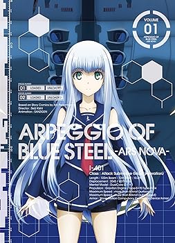[중고]TV 애니메이션 [푸른 강철 아르페지오 -알스 노바-] 제1권 [Blu-ray]