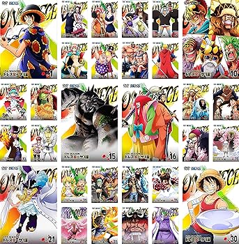 [중고] ONE PIECE 원피스 17th 시즌 드레스 로자 편 [렌탈 떨어지는] 전 30 권 세트 [마켓 플레이스 DVD 세트 상품]