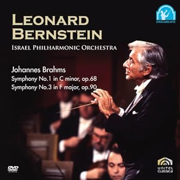 【中古】バーンスタイン/ブラームス:交響曲第1番ハ短調作品68/交響曲第3番ヘ長調作品90 [DVD] scarlet2021-10070595 スカーレット2021 パッケージ画像