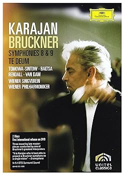 【中古】Karajan Bruckner: Symphonies 8 9 DVD Import