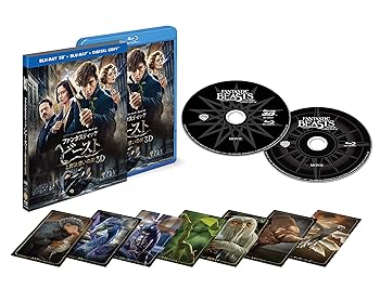 【中古】ファンタスティック・ビーストと魔法使いの旅 3D&2D セット 【ブルーレイ】