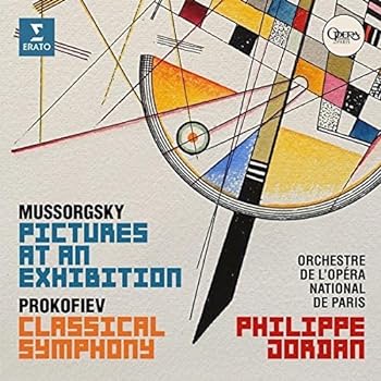 【中古】ムソルグスキー/ラヴェル編:組曲「展覧会の絵」、プロコフィエフ:「古典交響曲」(SACDハイブリッド) scarlet2021-10151668 スカーレット2021 パッケージ画像