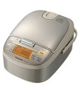 【中古】パナソニック 5.5合 炊飯器 IH式 ロゼシャンパン SR-HC102-N