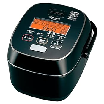 【中古】象印マホービン(ZOJIRUSHI) 炊飯器 5.5合 極め炊き 圧力IHタイプ 日本製 毎回のお手入れ点数2点 ブラック NW-JW10-BA