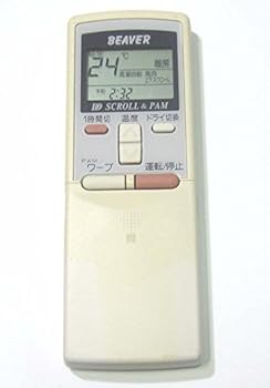 【中古】BEAVER ビーバー エアコン リモコン RKS502A 210F