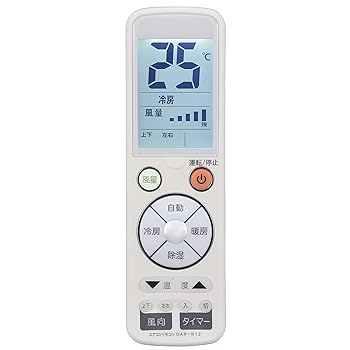 【中古】オーム電機 【大きな文字で見やすい】エアコン用リモコン(13メーカー対応) 07-8218 OAR-N12