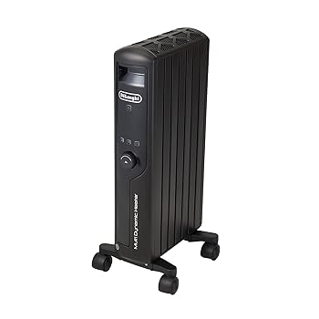 【中古】［非常に良い］デロンギ(DeLonghi)マルチダイナミックヒーター ゼロ風暖房 マットブラック [6~8畳用] MDHU09-PB