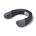 【中古】ドウシシャ 携帯扇風機 ネックファン ハイブリッド式 Tempo(テンポ) 2電源対応(充電式・USB) ブラック