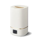 【中古】ドウシシャ 加湿器 超音波式 上から給水 抗菌加工 加湿量300ml (木造和室5畳/プレハブ洋室8畳まで) タンク容量2.0L 切タイマー オート運転...